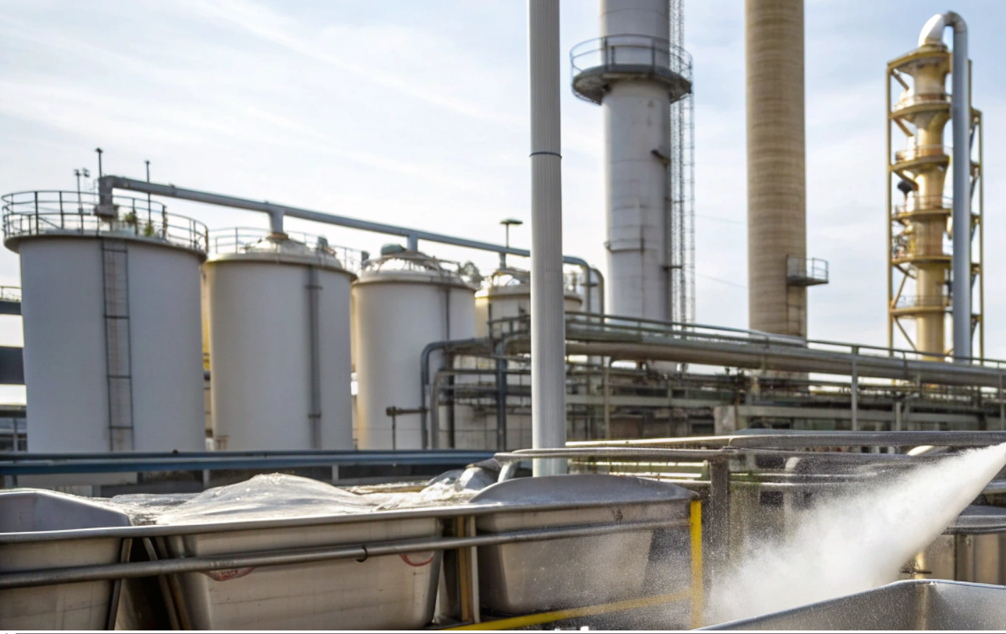 Восстановление тарелок колонн при солеобразовании