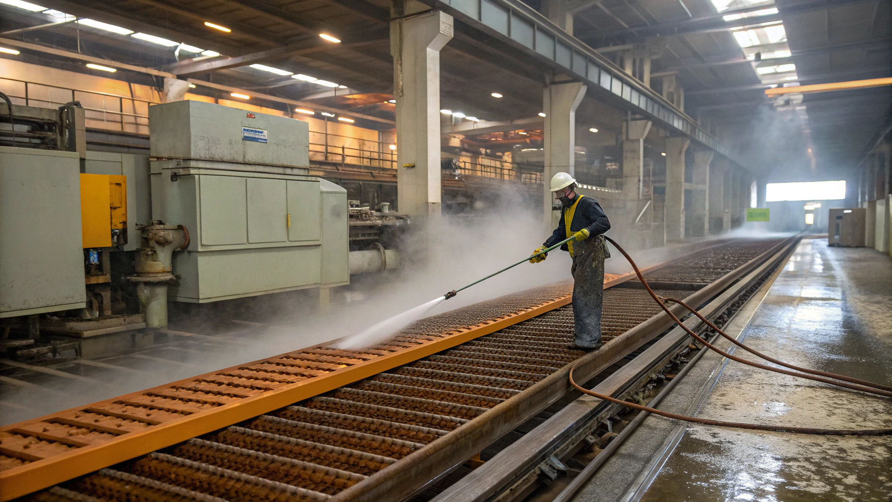 Как ускорить отмывку окалины после термообработки