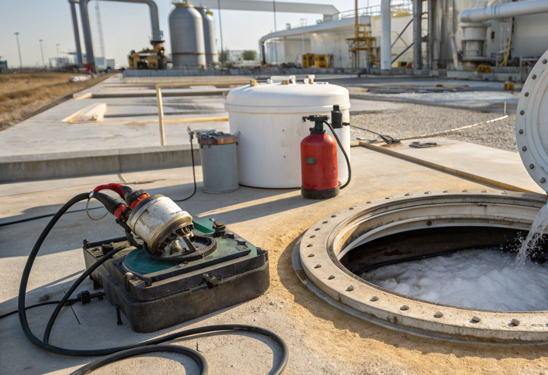 Контроль чистоты резервуаров перед вводом в промышленную эксплуатацию