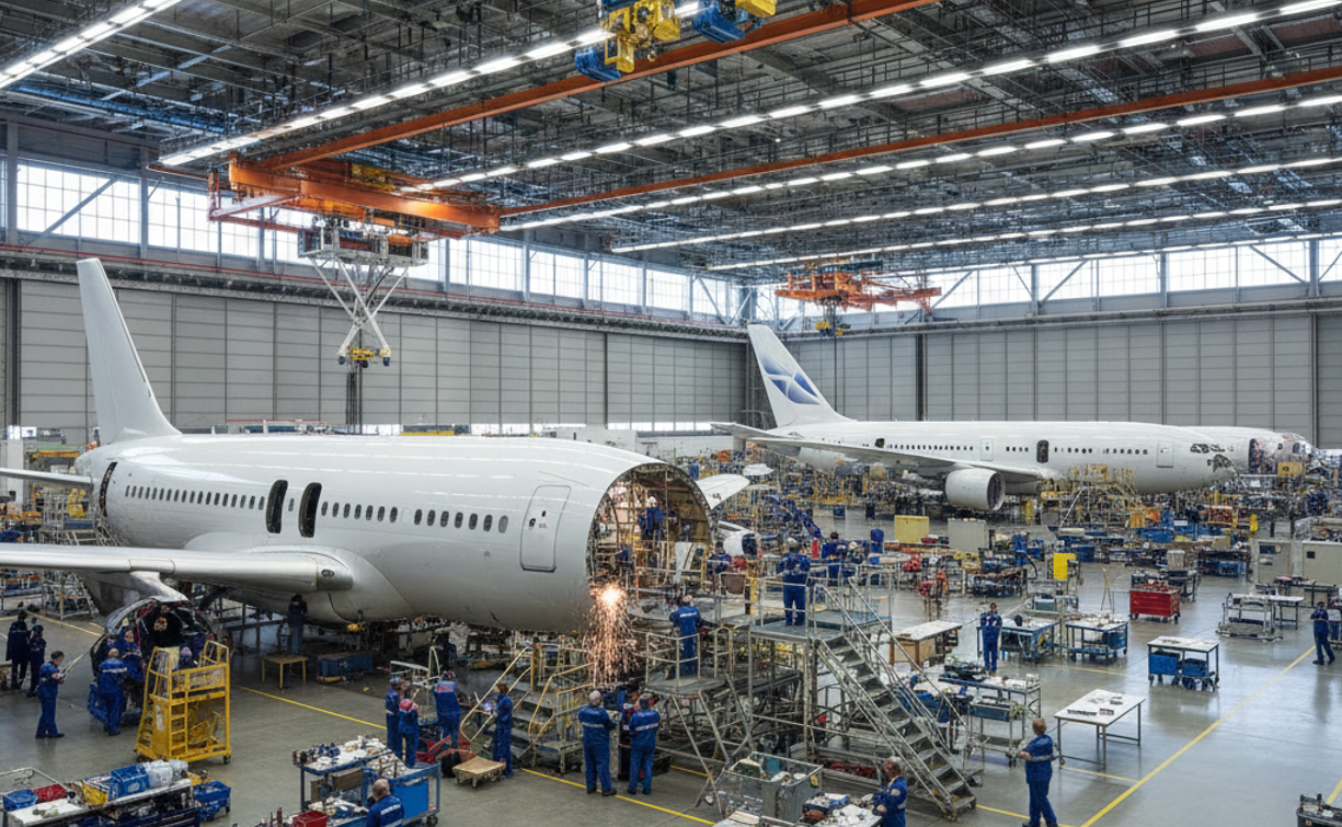 Выбор промышленного очистителя для цеха авиастроения