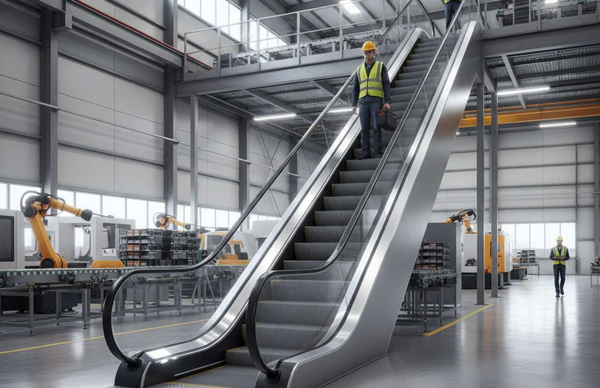 Технология очистки цепей эскалаторов метро без снятия