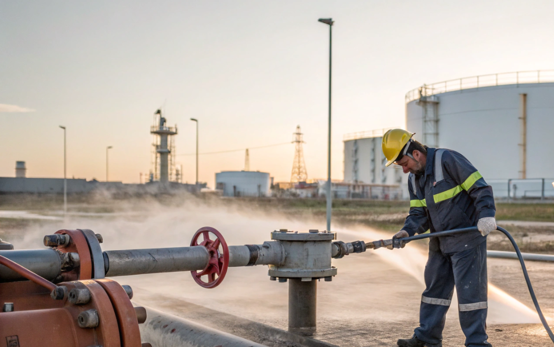 Как очистить поверхности от нефтепродуктов, не разнося загрязнения