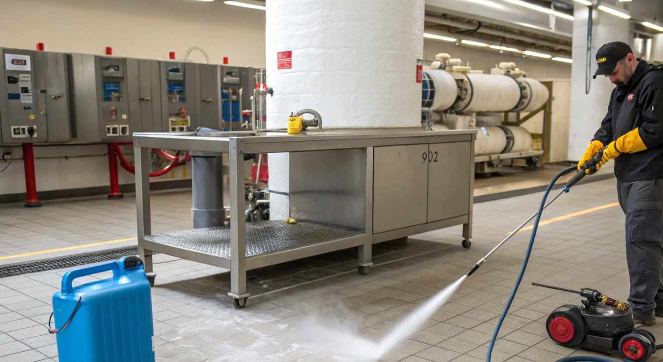 Санитарная обработка вспомогательных помещений КС