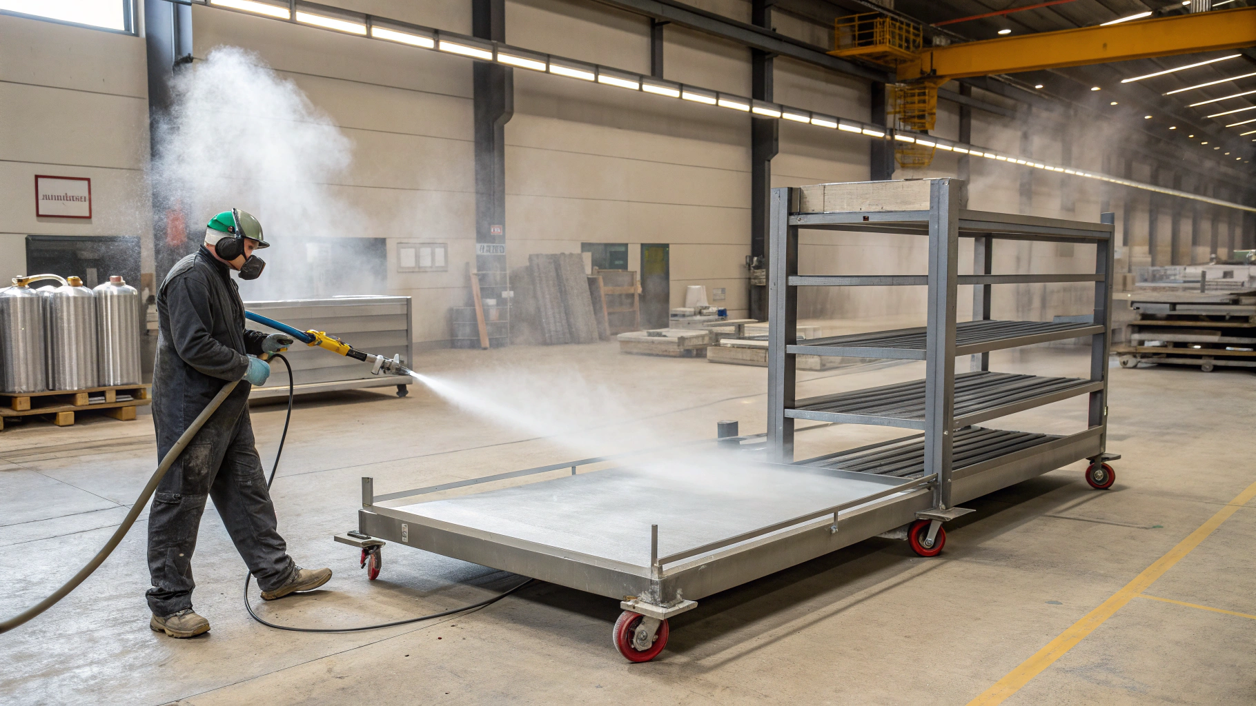 Защита чистого металла от мгновенной ржавчины