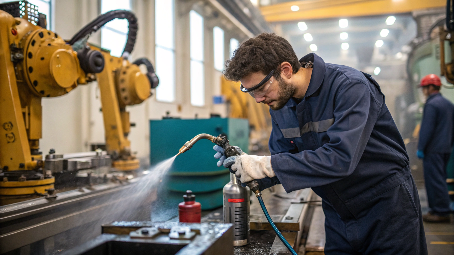 Промывка узлов подачи СОЖ и подающих трубопроводов