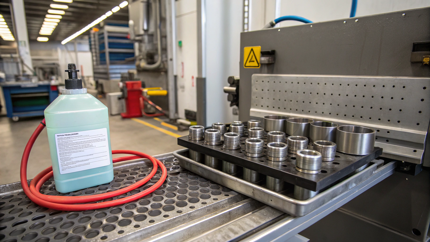 Очистка деталей в струйных моечных установках