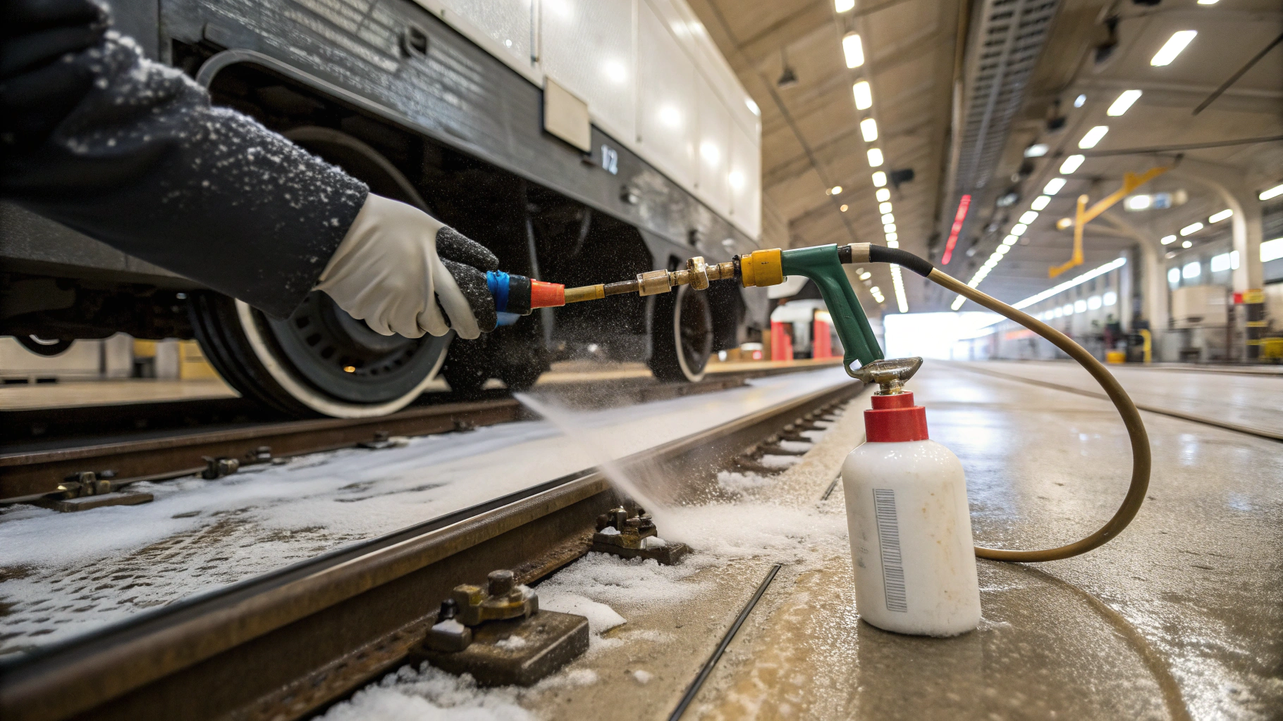 Поддержание чистоты оборудования депо в процессе эксплуатации
