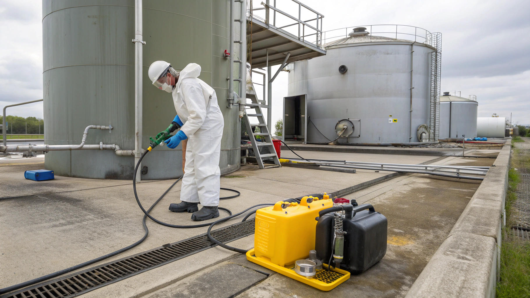 Как работать с очистителями мазута в емкостях