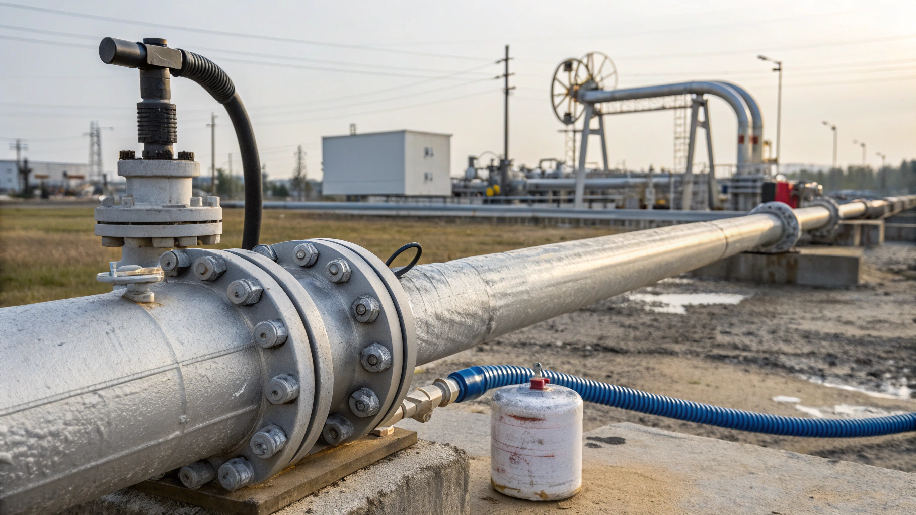 Удаление углеводородных загрязнений в узлах редуцирования газа