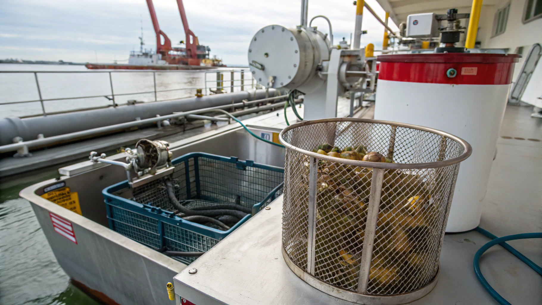 Ультразвук для мелких деталей судовых систем