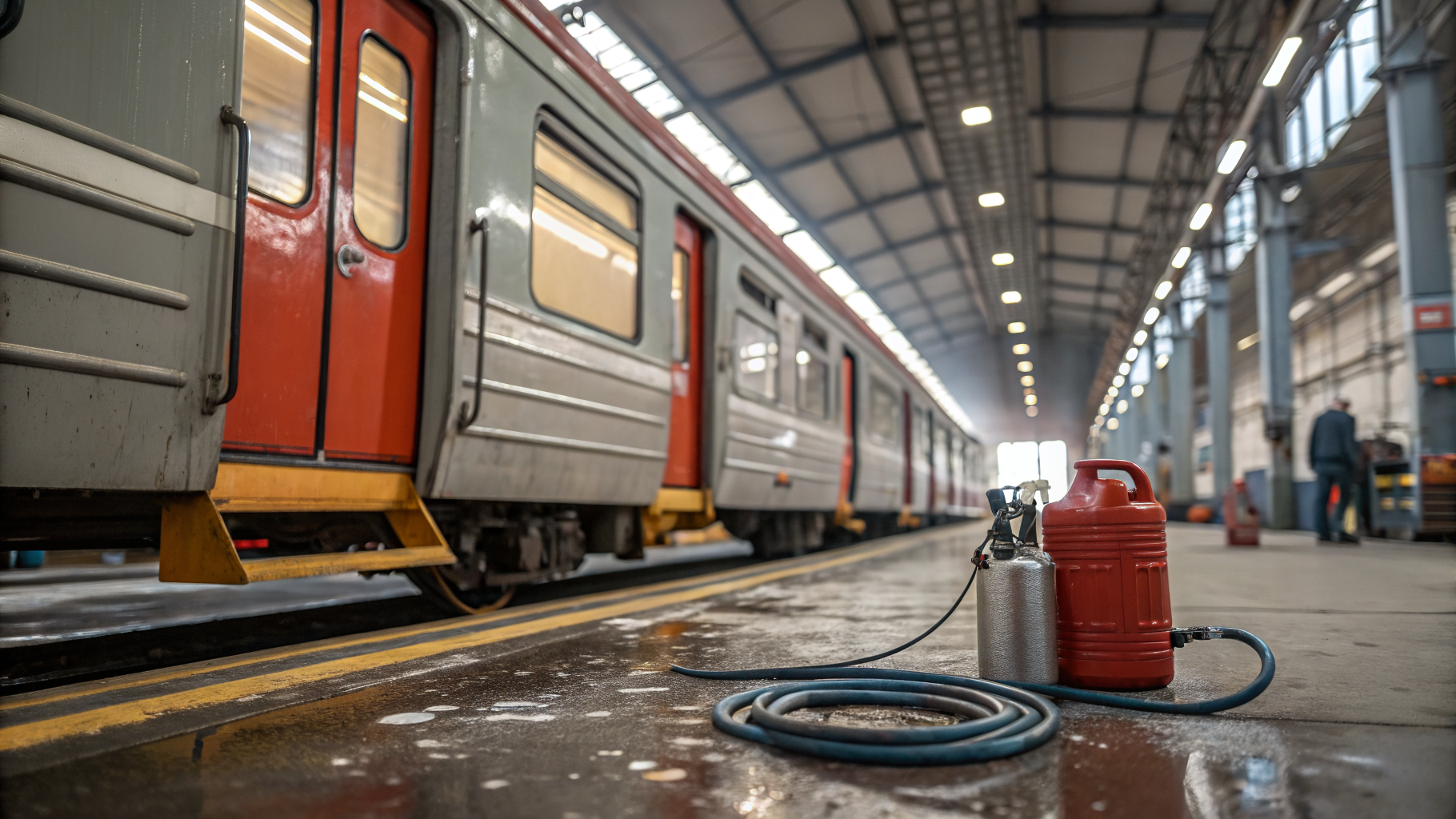 Промышленная мойка подвижного состава и влияние на ресурс техники