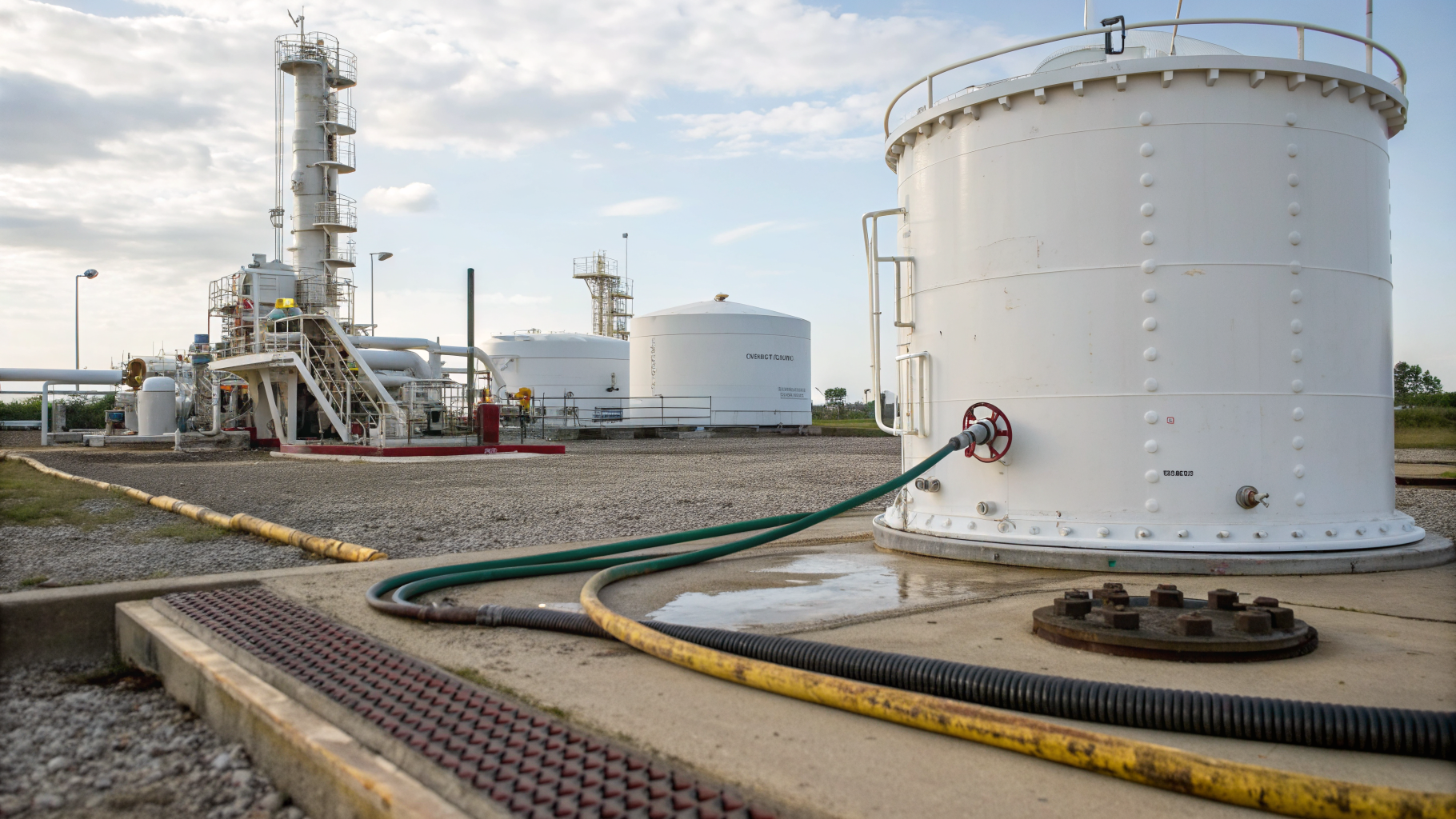 Очистка резервуаров от старых ингибиторных плёнок