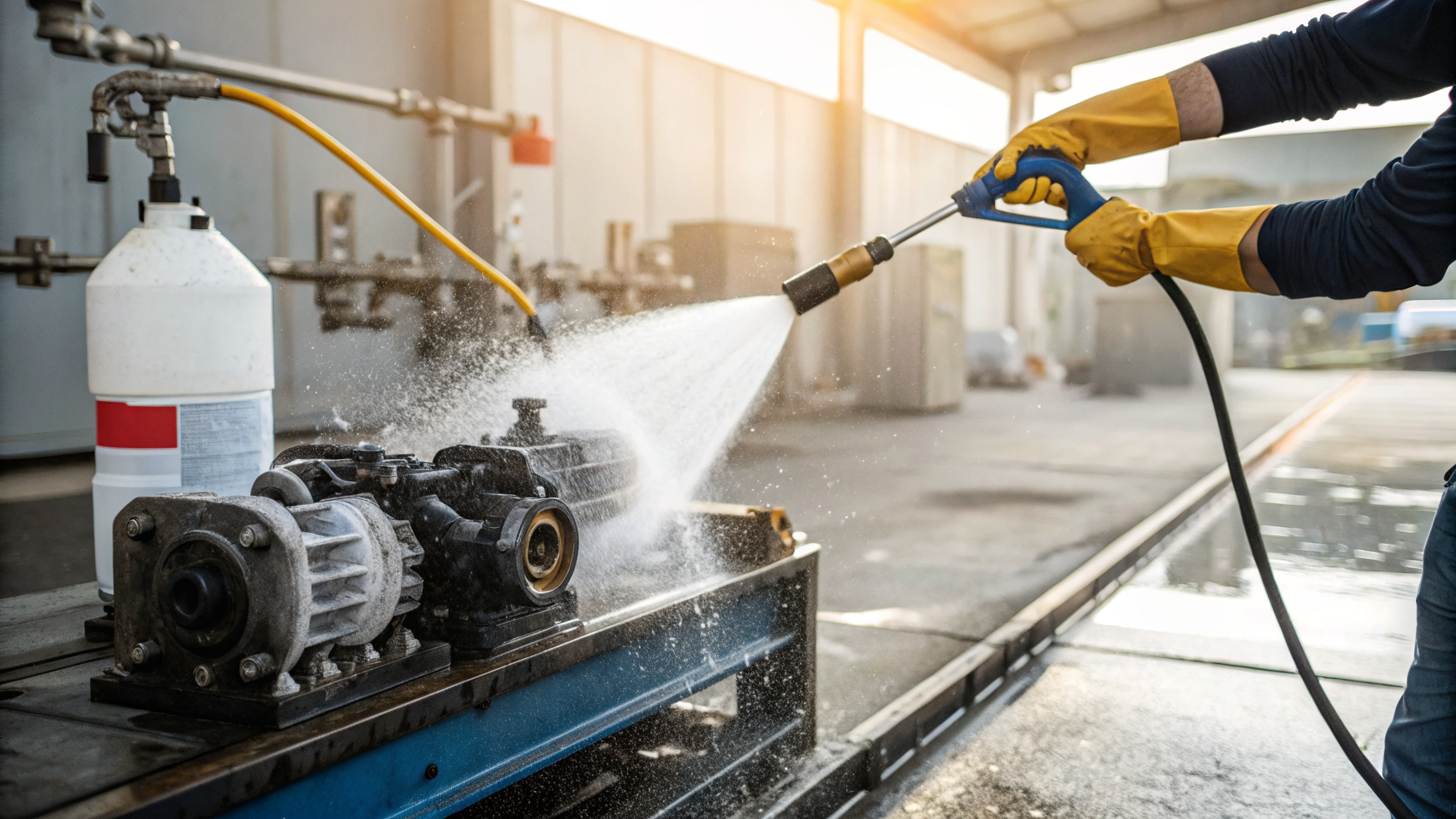 Очистка гидравлического оборудования без повреждения уплотнений и РТИ