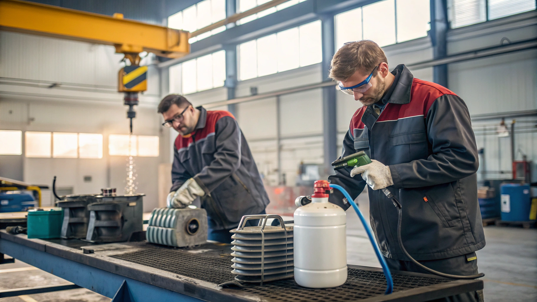 Подготовка корпусов агрегатов перед восстановлением