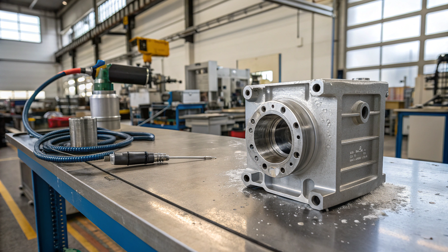 Удаление загрязнений после испытаний узлов