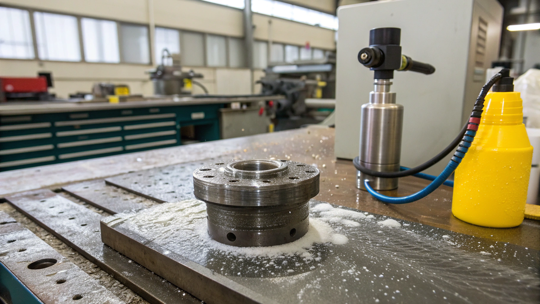 Очистка деталей от эмульсии перед дефектоскопией