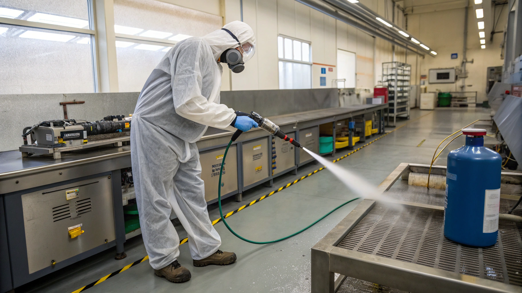 Очистка зон монтажа печатных плат