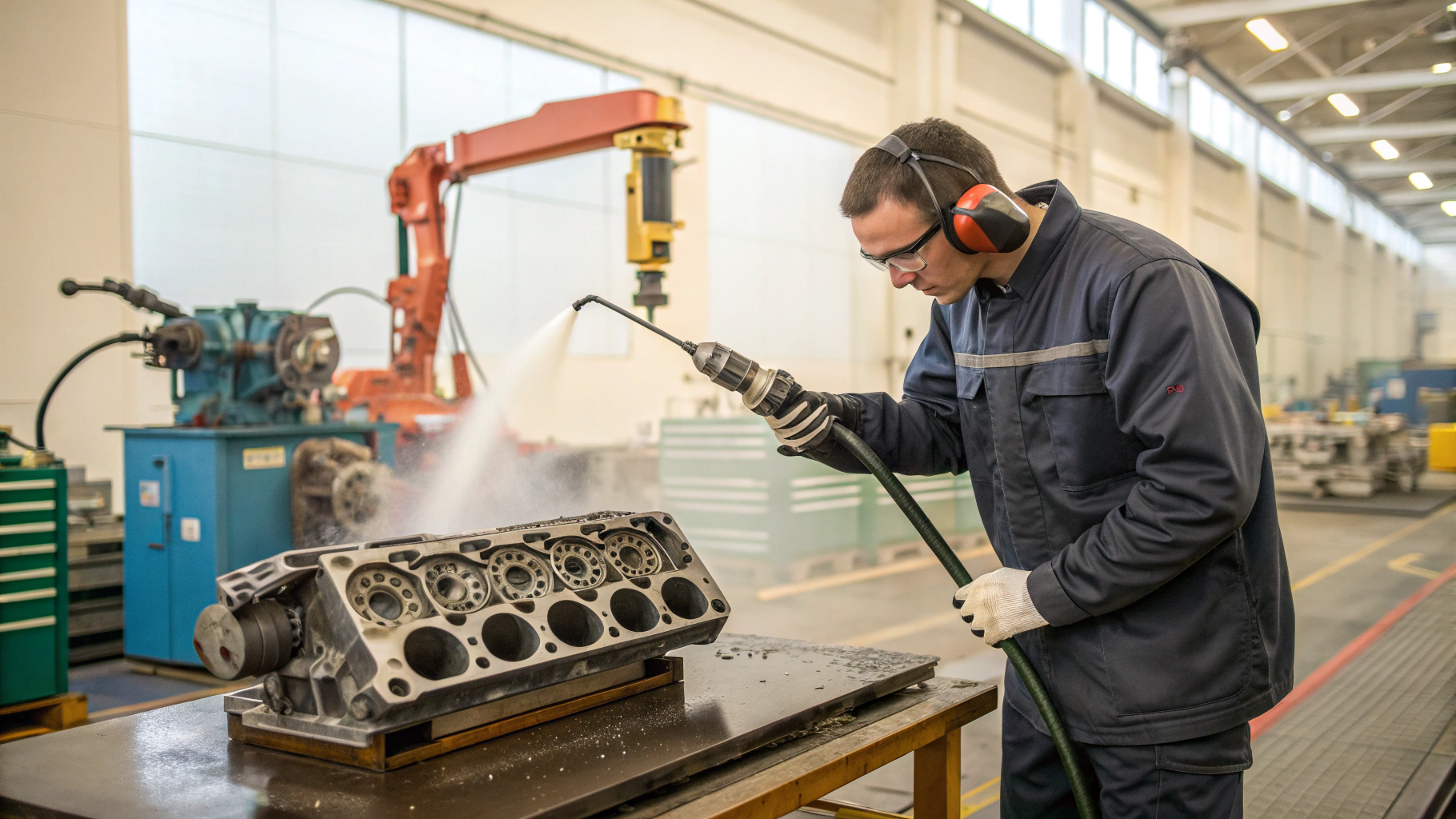 Выбор средства для мойки деталей двигателя при восстановительном ремонте