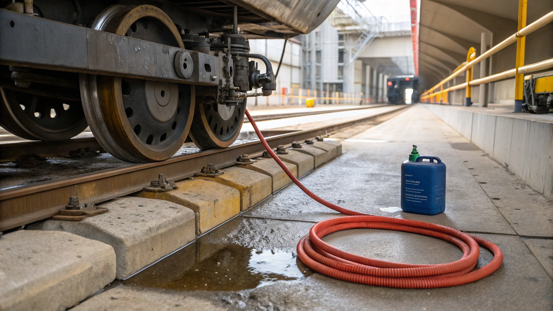 Очистка ремонтных канав и смотровых ям