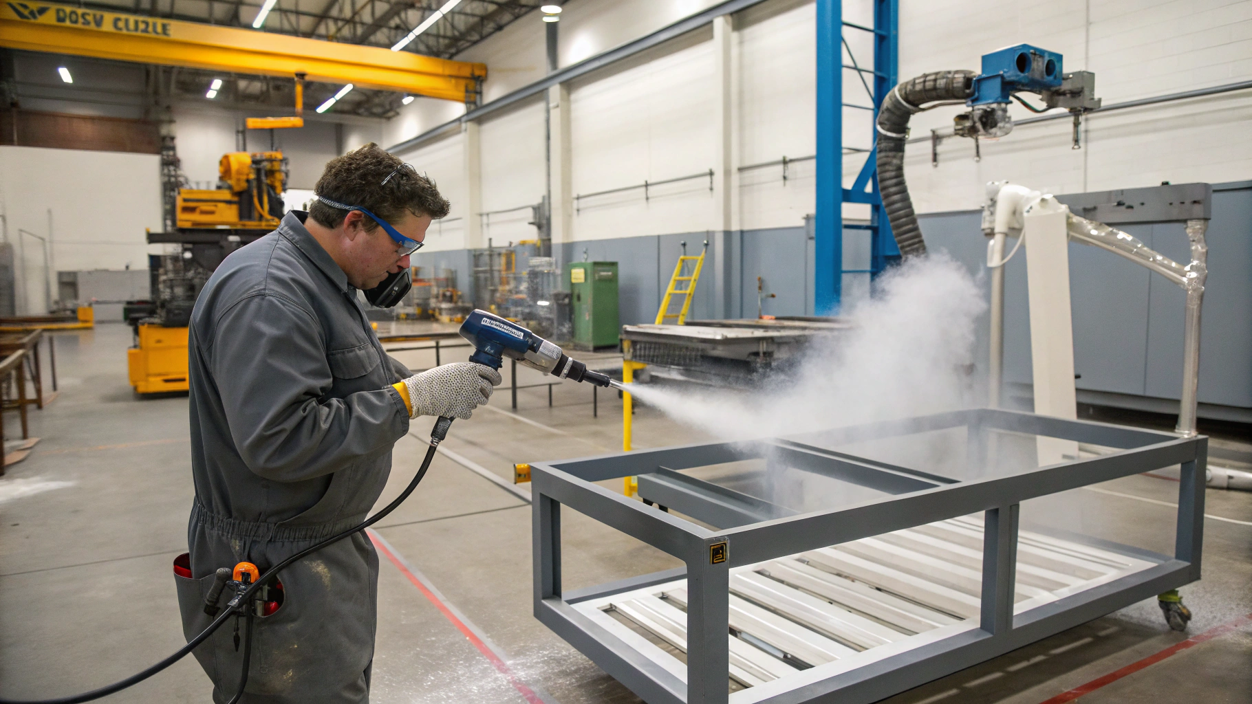 Очистка деталей с порошковым покрытием