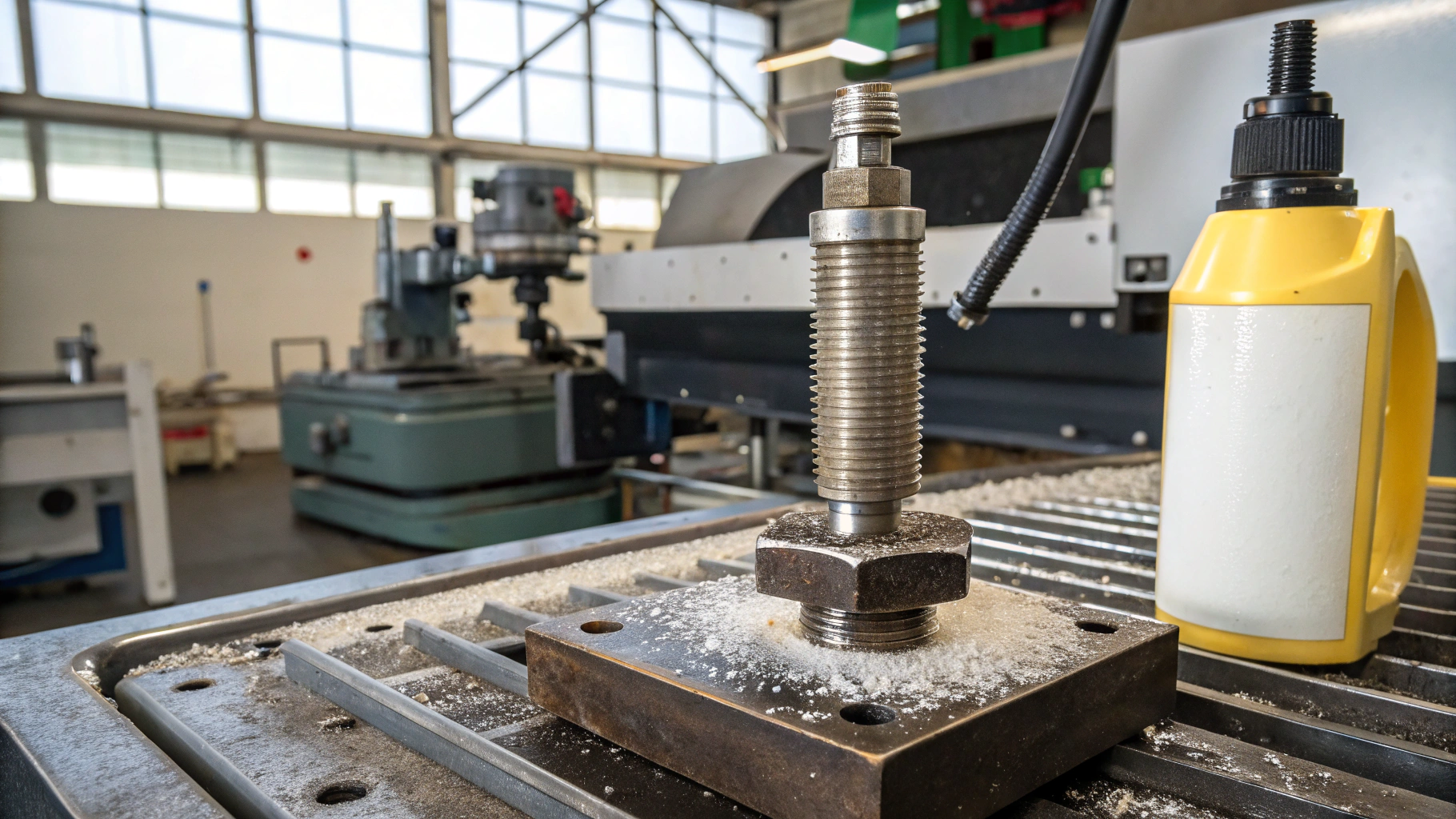 Очистка резьбовых элементов от масла и СОЖ