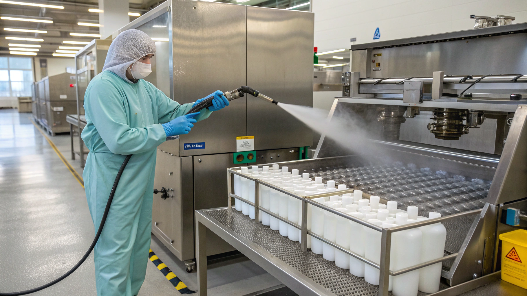 Поддержание чистоты оборудования при выпуске медизделий