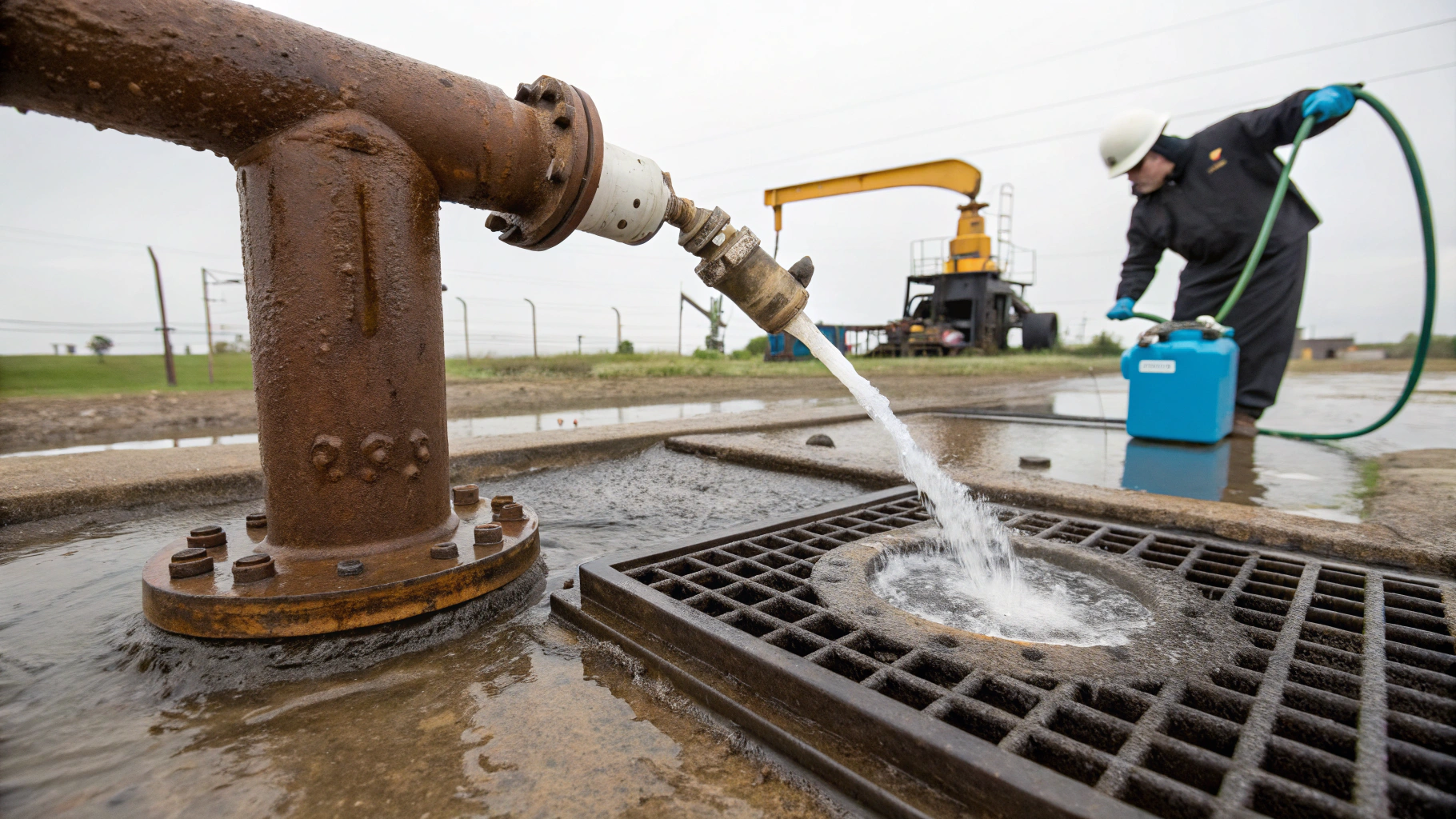 Как организовать участок мойки с улавливанием и разделением стоков