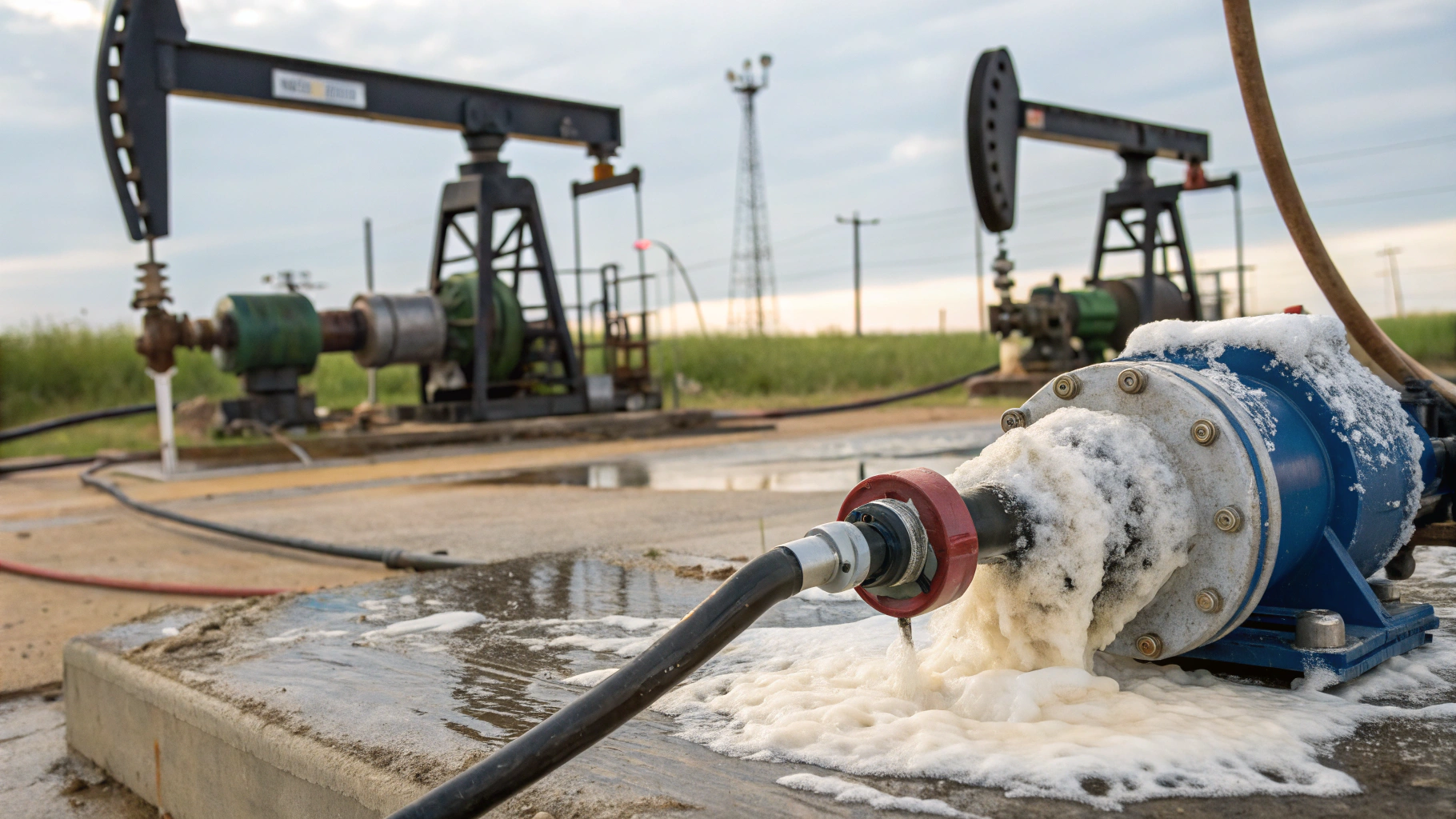 Удаление лаковых отложений в насосном оборудовании