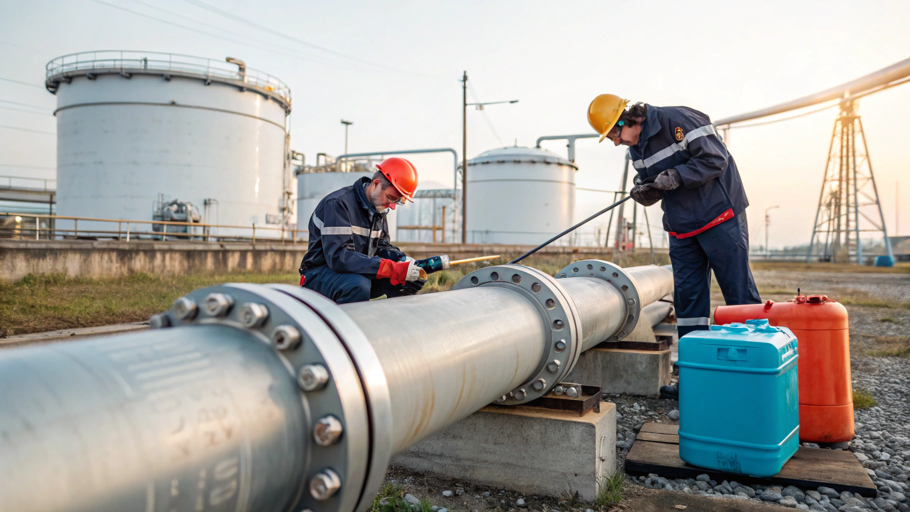 Бескоррозионная депарафинизация трубопроводов