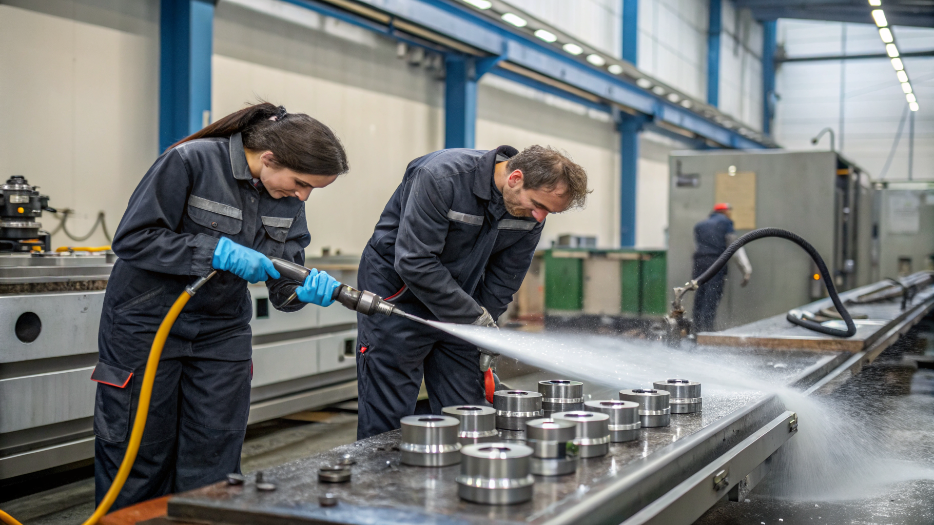 Мойка деталей перед экспортной сертификацией