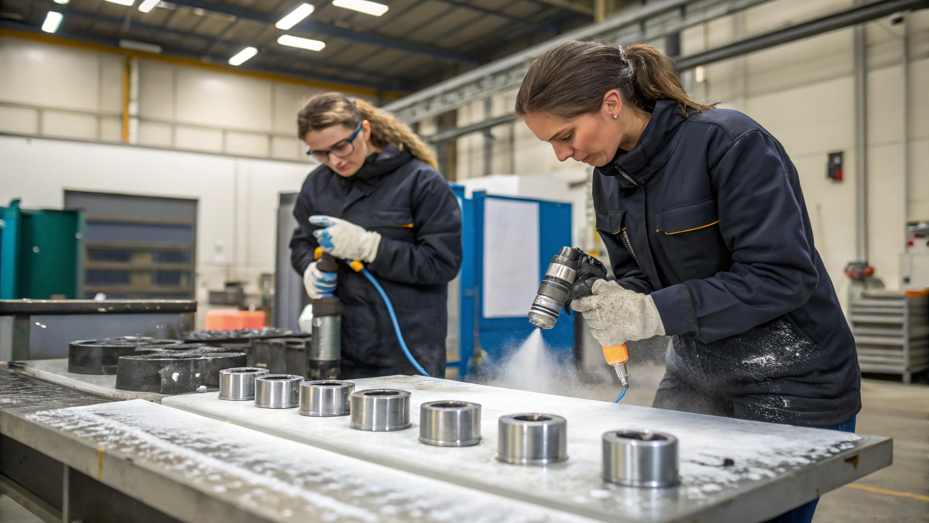 Удаление загрязнений с деталей после хранения на складе