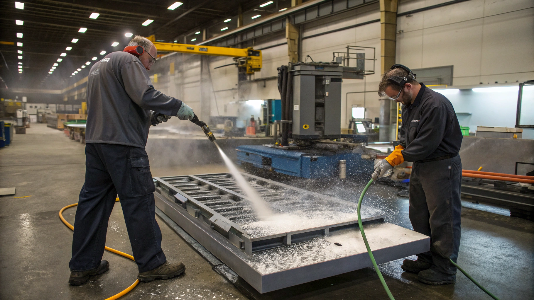 Мойка деталей при ограниченном времени цикла