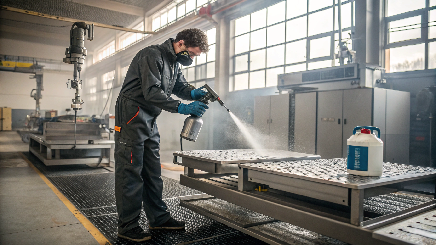 Удаление биологических загрязнений с инструментальных столов без риска коррозии