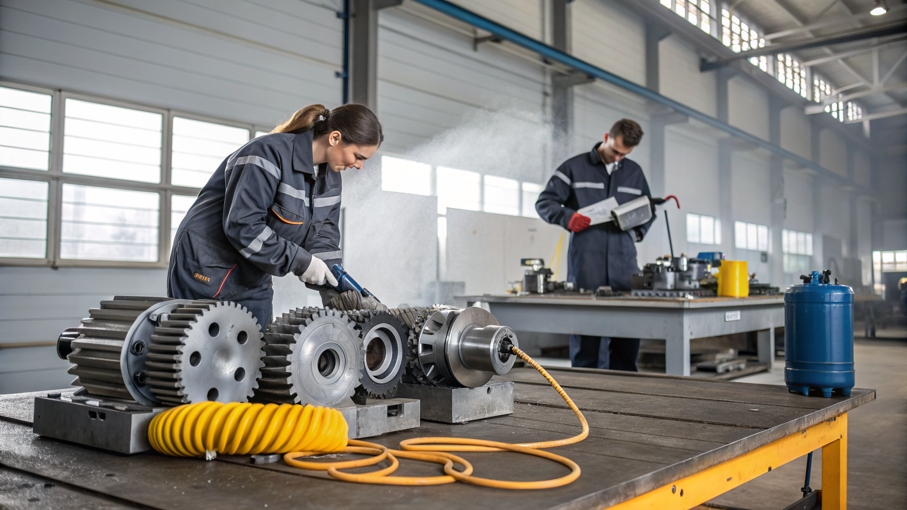 Отмывка металла от комбинированных загрязнений