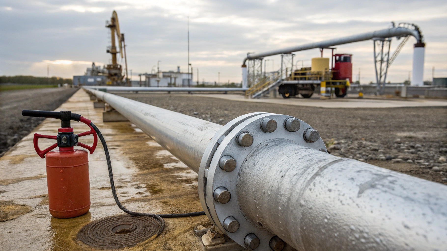 Удаление консервационных составов из трубопроводов перед вводом