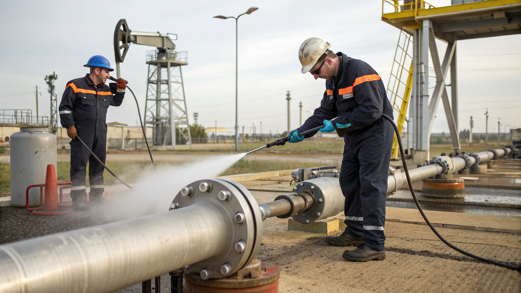 Химическая очистка трубопроводов перед дефектоскопией и ультразвуковым контролем