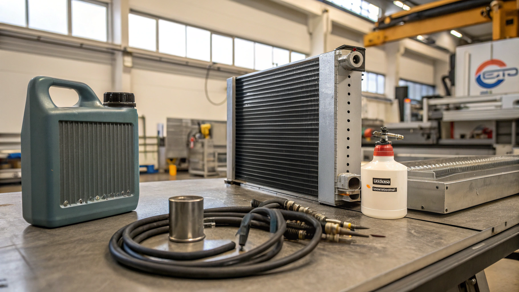 Как не потерять теплоотдачу очистка радиаторов и теплообменников в цехе