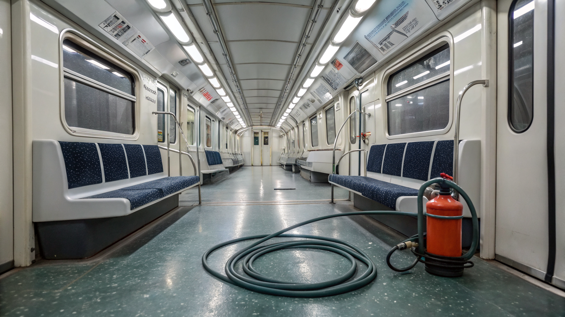 Как снизить риск скольжения пассажиров после уборки в поездах и метро