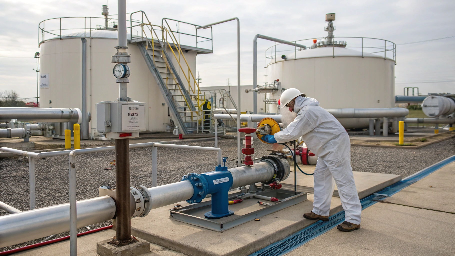 Удаление парафина в узлах учета нефти на ходу