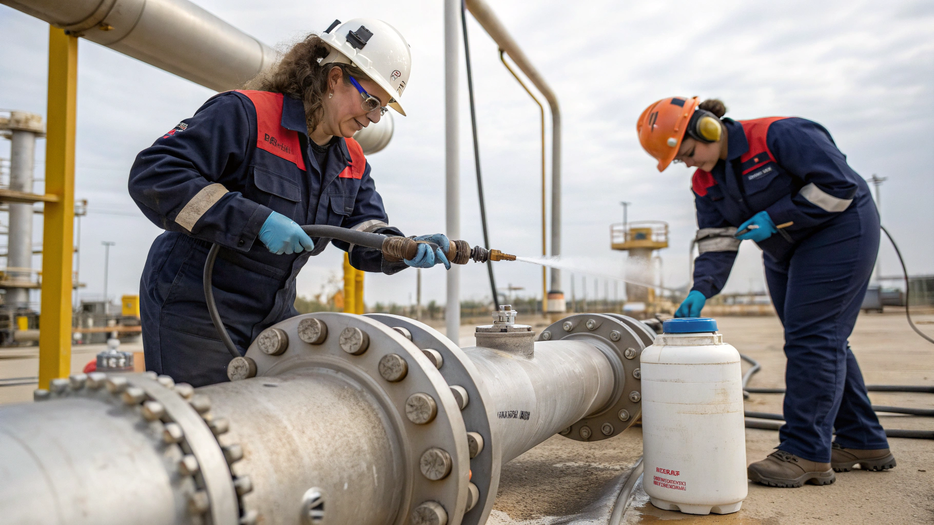 Безопасная очистка от электростатического заряда