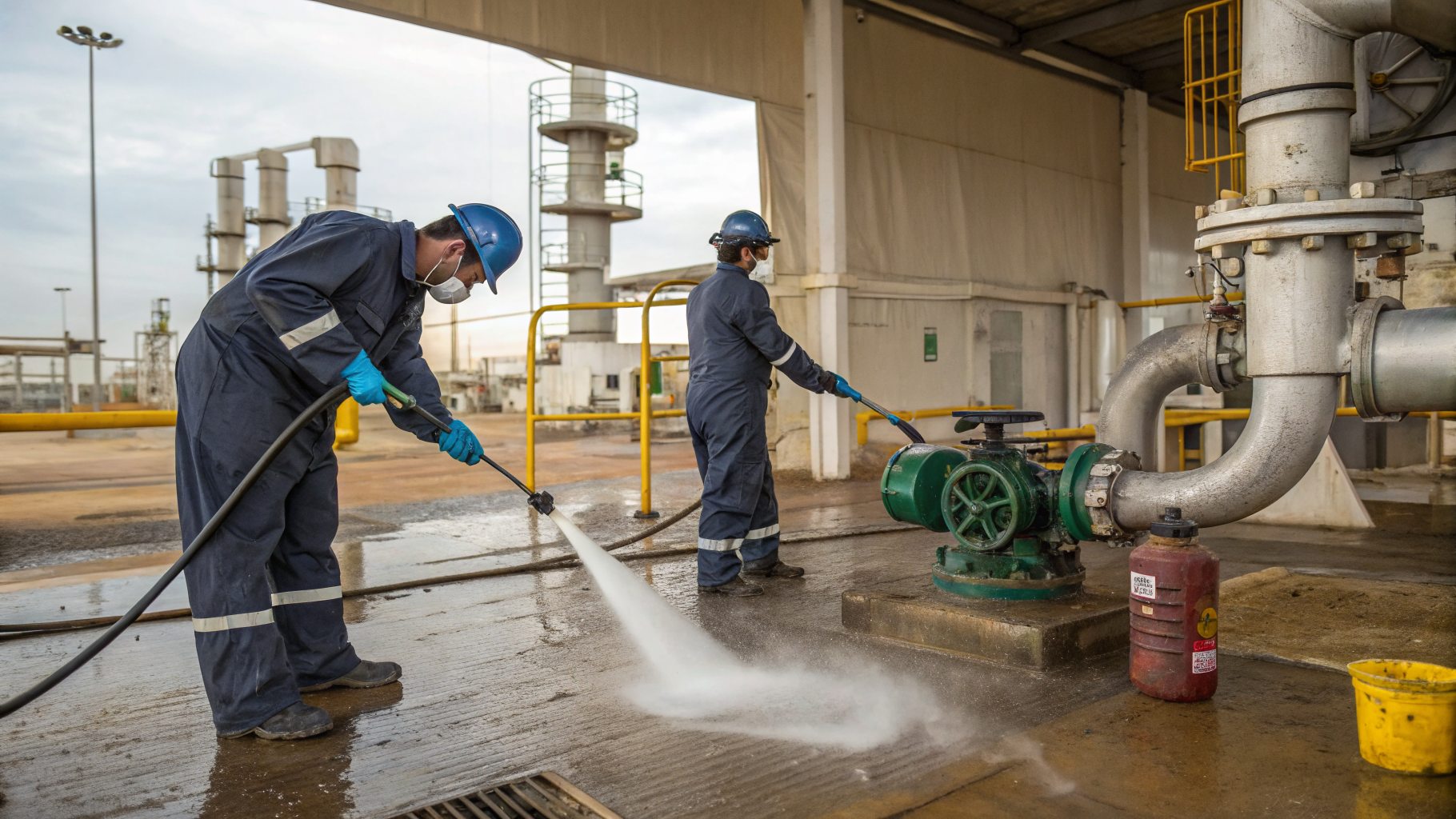 Дезинфекция помещений с повышенной влажностью на производственных объектах