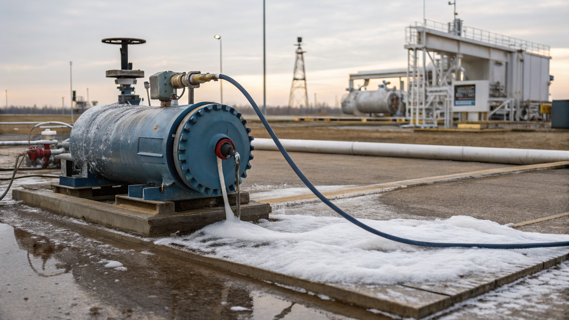 Устранение жирных и маслянистых загрязнений с компрессорных установок