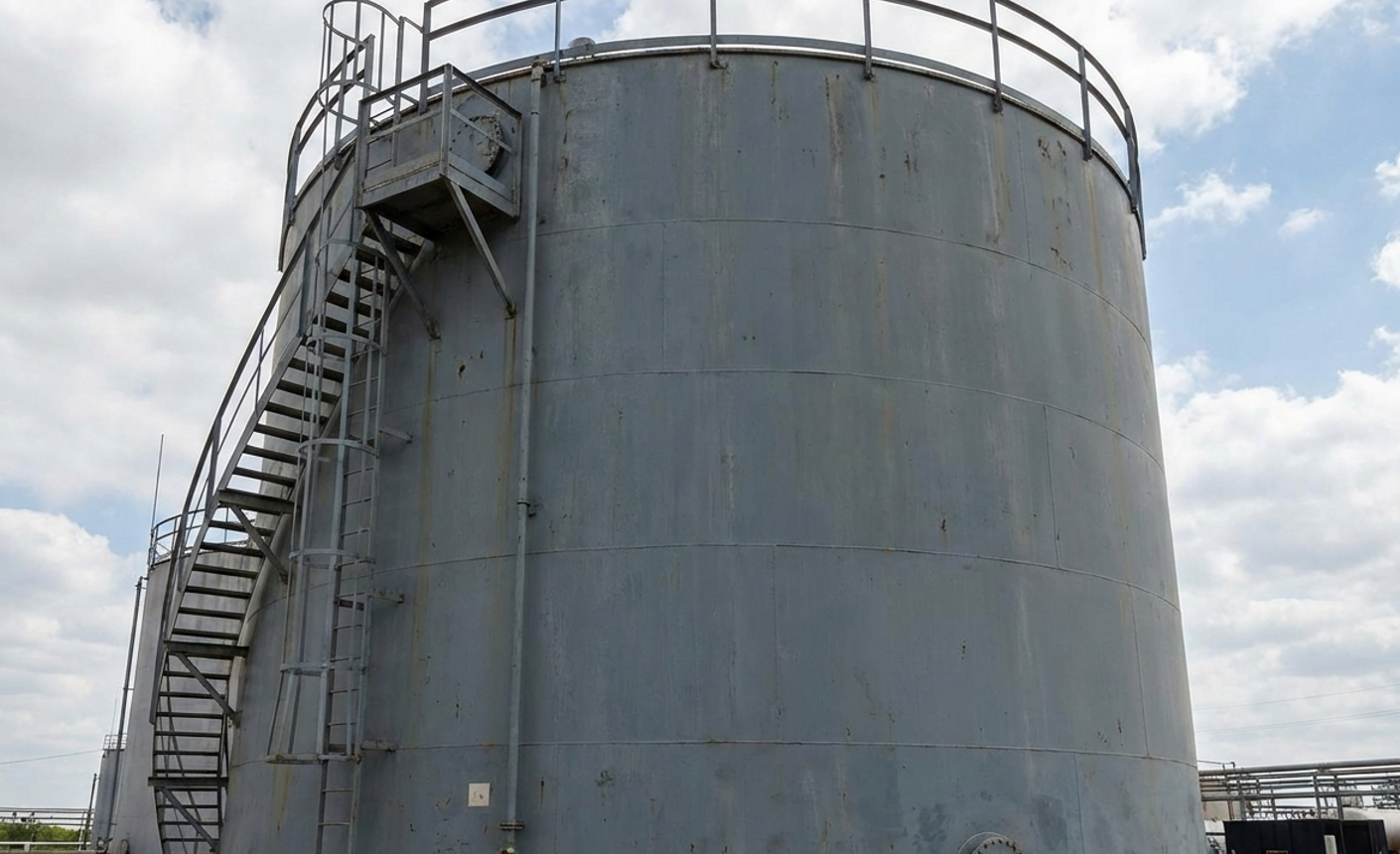 Удаление донных отложений в РВС при смене марки нефти