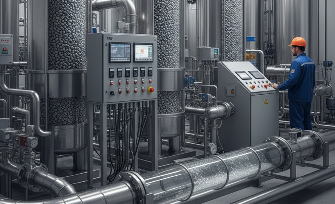 Удаление накипи из водоподготовительных установок