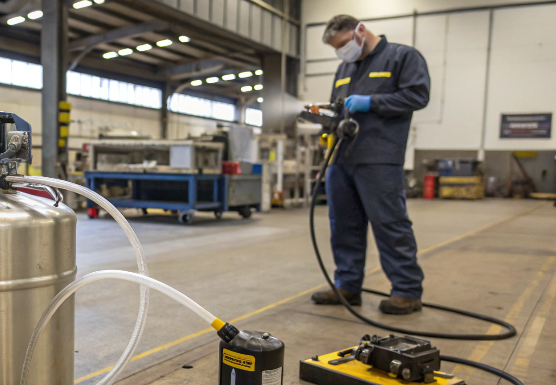 Борьба с неприятным запахом в баках СОЖ