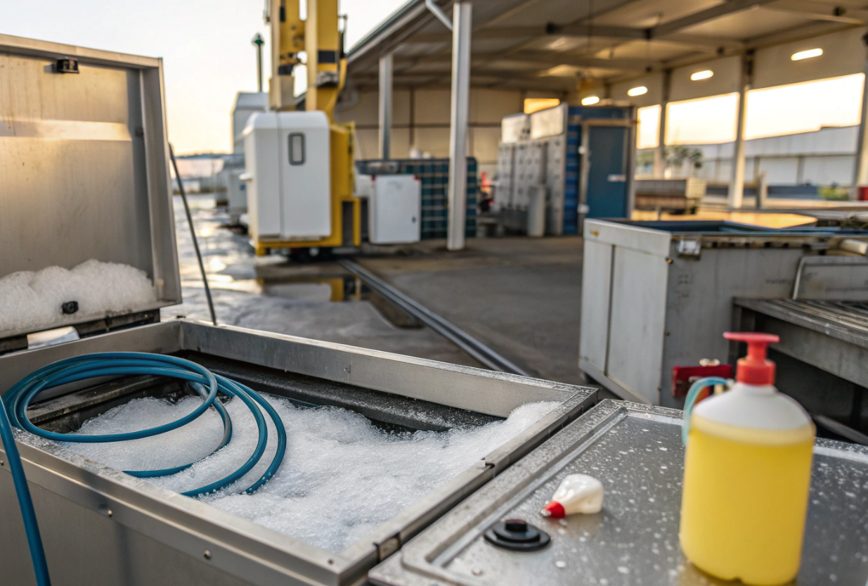 Как выбрать жидкость для мойки деталей вручную в камере и в ванне