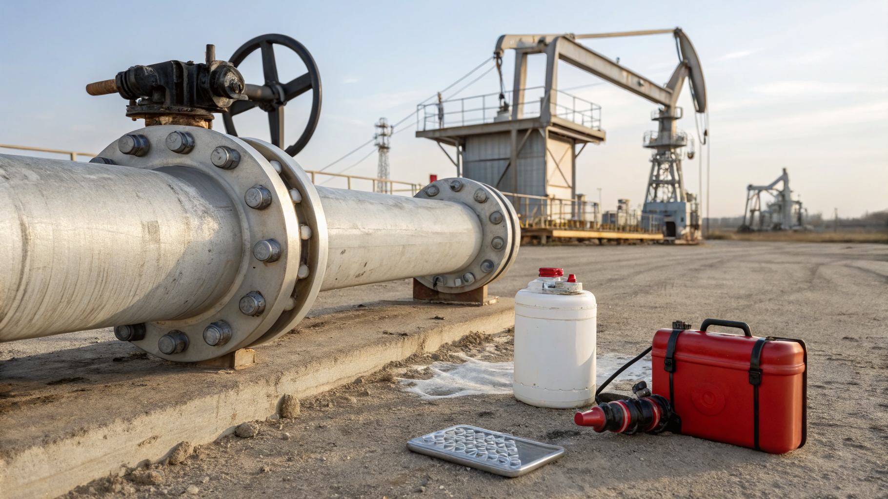 Безопасность персонала при мойке нефтегазового оборудования