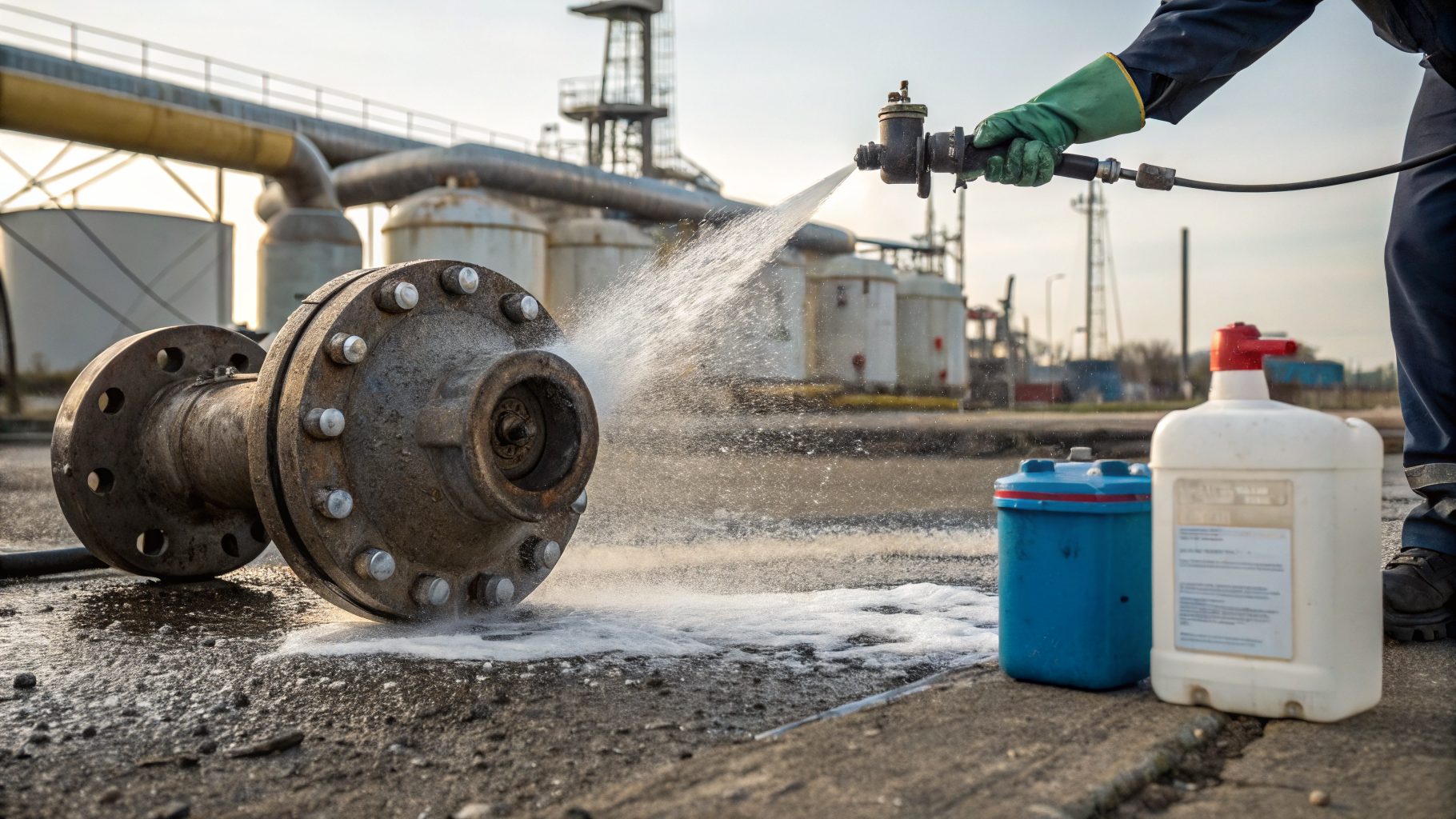 Основные факторы перерасхода воды при мойке нефтегазового оборудования