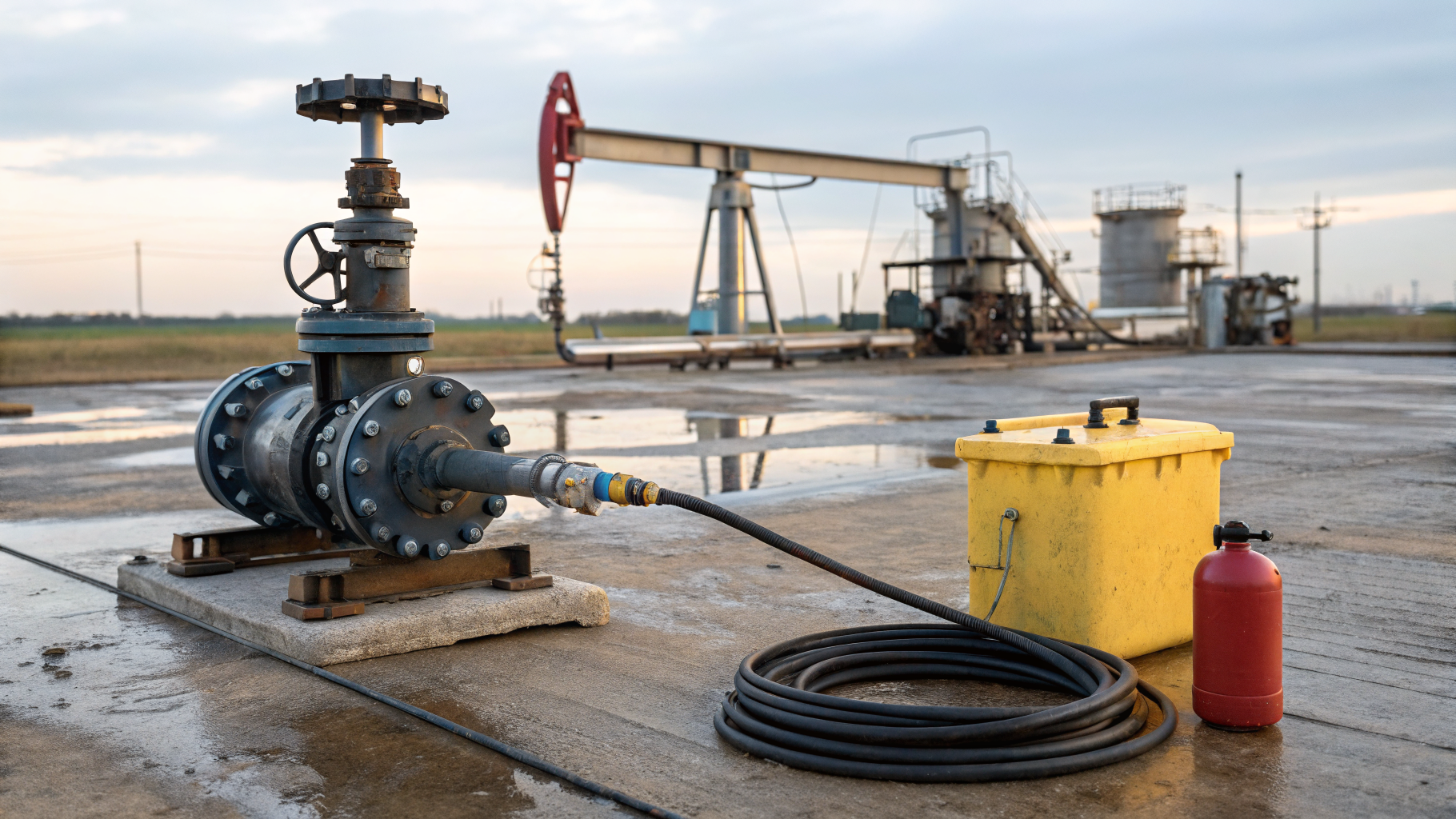 Как очистить насосы буровых установок от нефтяных загрязнений