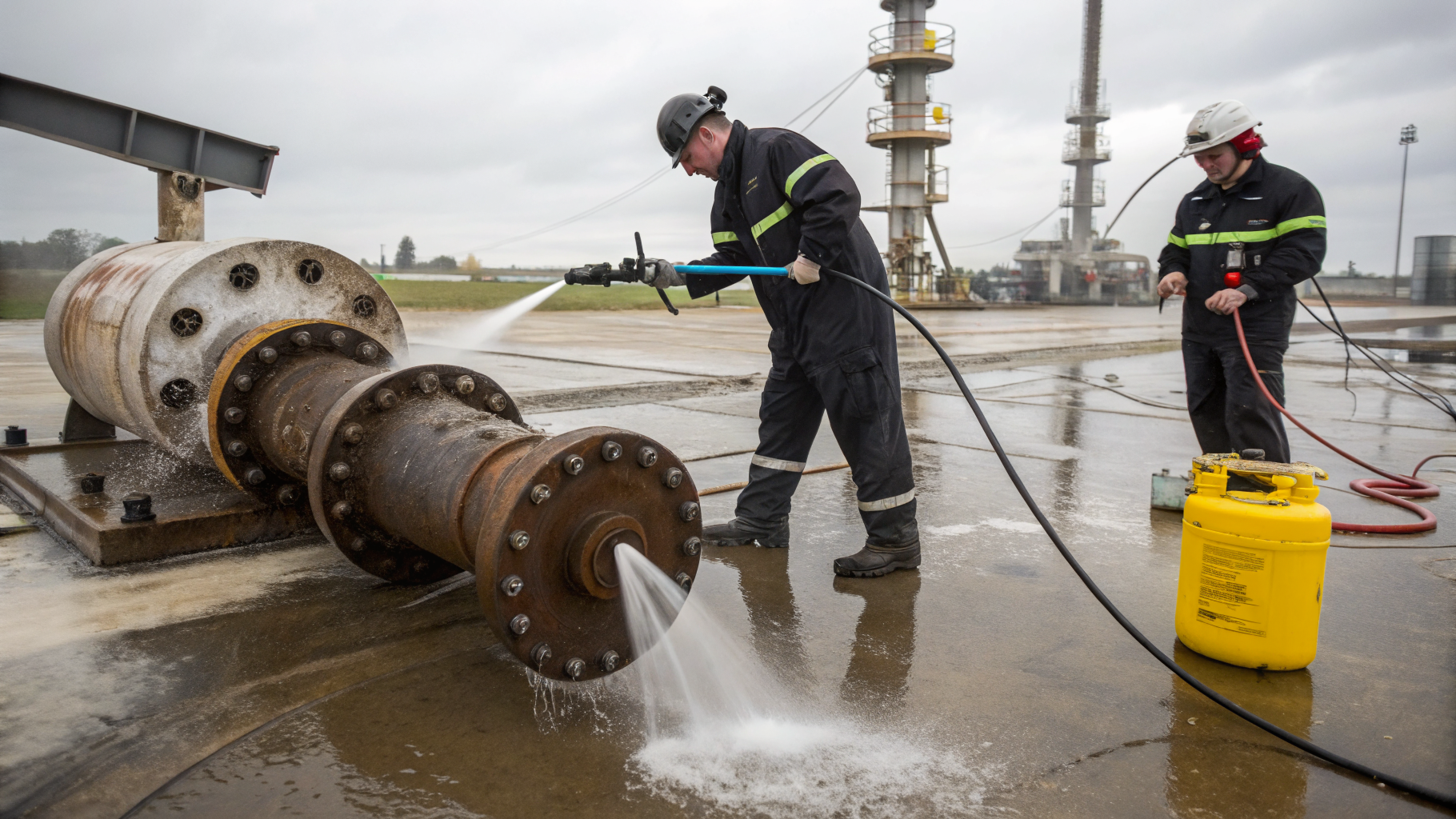 Очистка промысловых коллекторов от углеводородных отложений в нефтегазовой отрасли